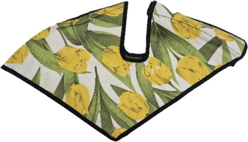 hooodie jasbeschermer jasbeschermer tulips yellow