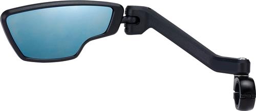 BBB Cycling CityView Fietsspiegel E-Bike Links - Past Op Sturen Van Ø 19-26 mm - Anti Glare Coating - Achteruitkijkspiegel Fiets - Zwart - BBM-05