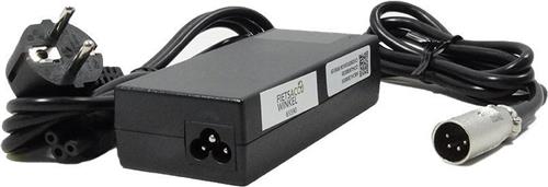 TranzX - Elektrische fietsoplader - 24V - 2A - 4pins