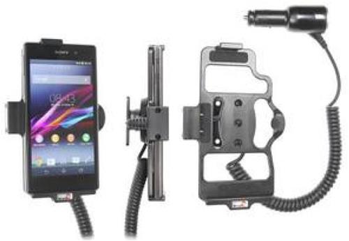 Brodit actieve houder met laadkabel voor Sony Xperia Z1