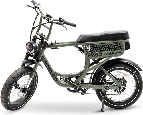 KNAAP - BCN DEEP GREEN + Front rack - Elektrische fatbike - Rijklaar - 2 jaar garantie - Lid van RAI vereniging