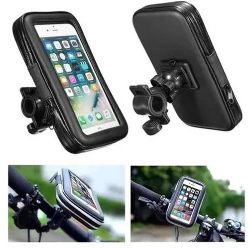 Telefoonhouder Fiets - 360 Graden Rotatie - Gsm Houder Fiets - Accessoires - Fiets Telefoonhouder - Fietshouder - Ook voor scooter & motor