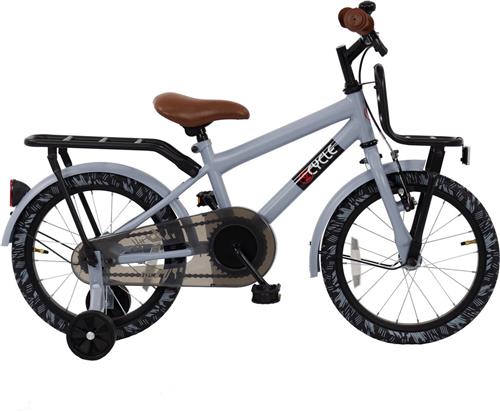 2Cycle Cargo - 16 inch - Kinderfiets - Grijs