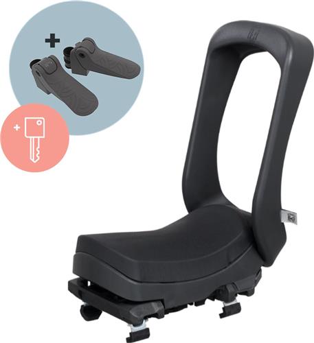 Urban Iki Junior Fietszitje - Bincho Black / Bincho Black
