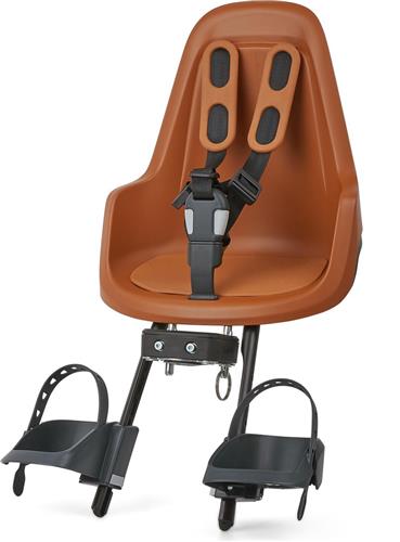 Bobike One Mini Fietsstoeltje Voor - Choc Brown