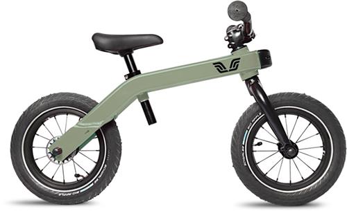 Vici 3-in-1 - Meegroeifiets - Lichtgewicht - Voor 1 tot 5 jaar - Vintage Groen