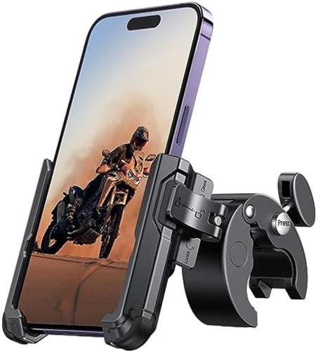 Lexium Phone Holder Bike - Telefoonhouder Fiets - Fiets Telefoonhouder - GSM Houder Fiets - Smartphone Houder Fiets