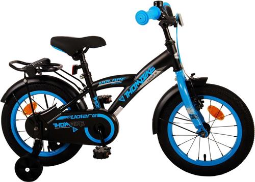 Volare Thombike Kinderfiets - Jongens - 14 inch - Zwart Blauw