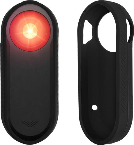 kwmobile Achterlicht hoesje geschikt voor Garmin Varia RTL515 - Achterlicht siliconehoesje - zwart