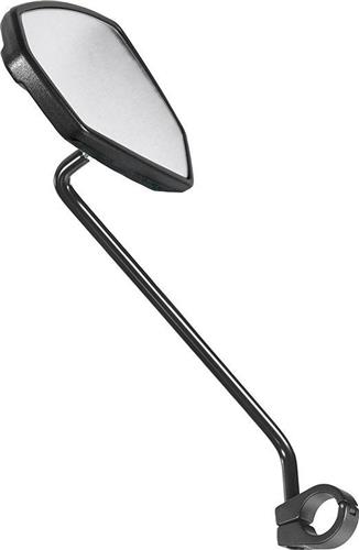Ergotec Spiegel M-77l Met Lange Arm Links Aluminium Zwart