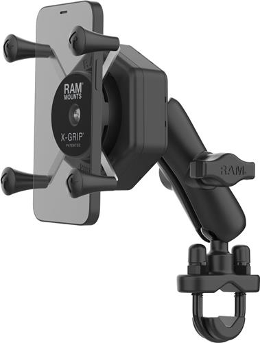 X-Grip® Telefoonhouder met Kogel & Vibe-Safe Adapter Keuze montage