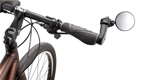 XLC MR-K03 Fietsspiegel - 360° Rotatie - Onbreekbaar Spiegelglas - Diameter 22.3 - 33.0 mm