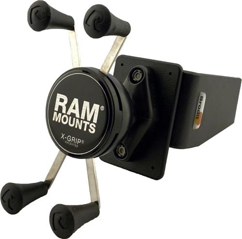 Ford Transit Custom - Proclip 855499 met X-Grip smartphonehouder