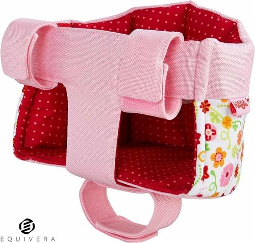 Equivera Poppenzitje Fiets - Fietsstoeltje Pop - Fietszitje Pop - Poppenzitje voor Kinderfiets
