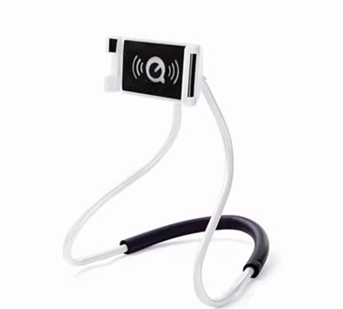 Lazy neck telefoonhouder - buigbaar en universeel - Ntech - Wit