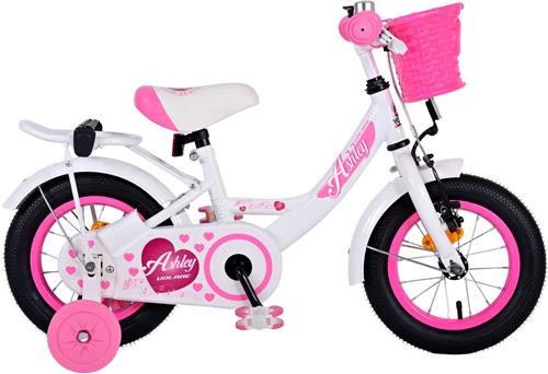 Volare Ashley Kinderfiets - Meisjes - 12 inch - Wit
