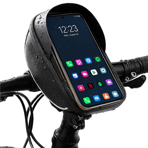 Telefoonhouder Fiets / Mountainbike | Waterdicht | Apollo | Universeel | Fietshouder | FIets Telefoon Houder | Waterdicht | Houder Fiets Telefoon | Fietstas
