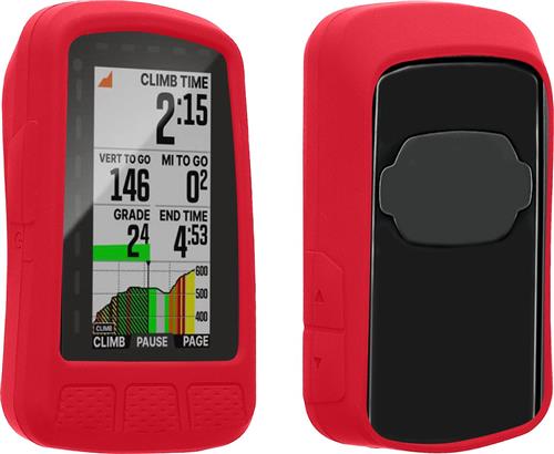 kwmobile fietscomputer gps hoes geschikt voor Wahoo Elemnt Roam V2 hoesje - Beschermhoes voor fietsnavigatie - Siliconen cover