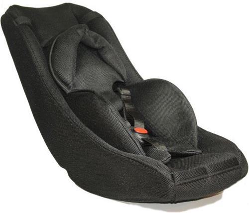 Melia Inzetstoel S1001 Met Babyschaal Mesh 75 Cm Zwart