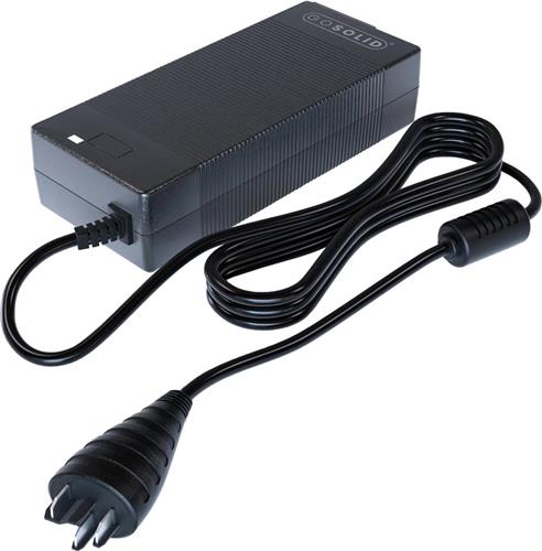 GO SOLID! ® Oplader geschikt voor Bosch CompactTube 400 fietsaccu - Elektrische fiets oplader 2A - 36V
