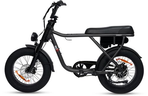 RED6 GHOST - Fatbike - Elektrische Fiets - 250 Watt Motor - Fatbikes - Duo Zit - Kleuren Display - Brushless Motor