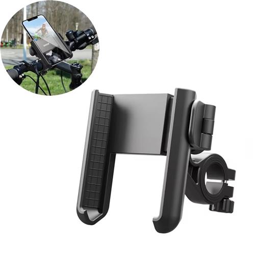 Lopoleis® Telefoonhouder Fiets  Scooter  Motor  Telefoonhouder Universeel  360 graden draaibaar  Fiets Accessoires  Zwart