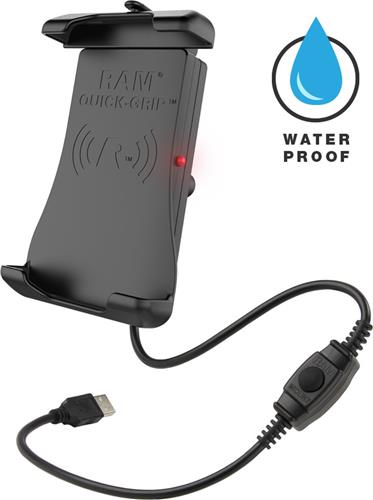 Quick-Grip Waterproof Wireless Charging Houder