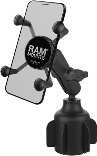 Stubby Cup Holder base met X-Grip smartphone RAP-B-299-4-UN7U