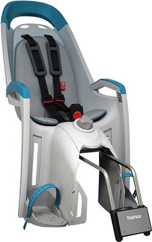 Hamax Fietsachterzitje Amaze Polypropyleen Grijs/petrolblauw