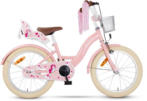 SJOEF Dolly Meisjesfiets 18 inch - Roze