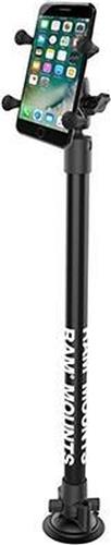 X-Grip® Telefoonhouder met RAM® Twist-Lock Zuigbasis & 45 cm Pole
