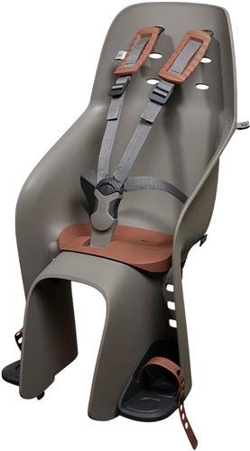 Urban Iki Achterzitje Fiets U-me MIK HD Suzume Grey/Kuriiro Brown
