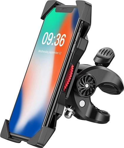 *** Fiets Telefoon Houder Extra Stevig - tot 6,5 inch - van Heble® ***