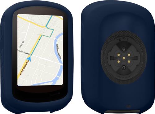 kwmobile fietscomputer gps hoes geschikt voor Garmin Edge 840 / Edge 540 hoesje - Beschermhoes voor fietsnavigatie - Siliconen cover