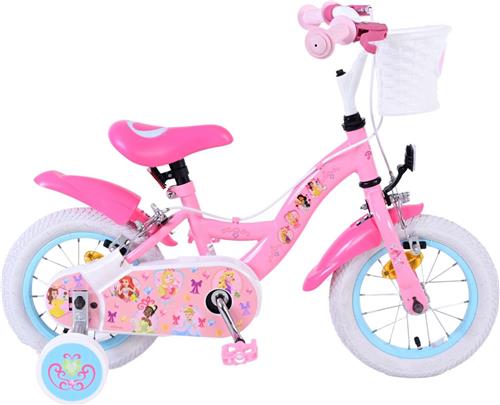 Disney Princess Kinderfiets - Meisjes - 12 inch - Roze - Twee Handremmen
