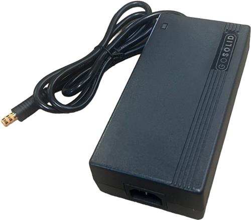 GO SOLID! ® Oplader Amslod Elektrische fiets geschikt voor Amslod Hamilton MTX-600 (2021) & Amslod Hamilton MX-600 (2019)