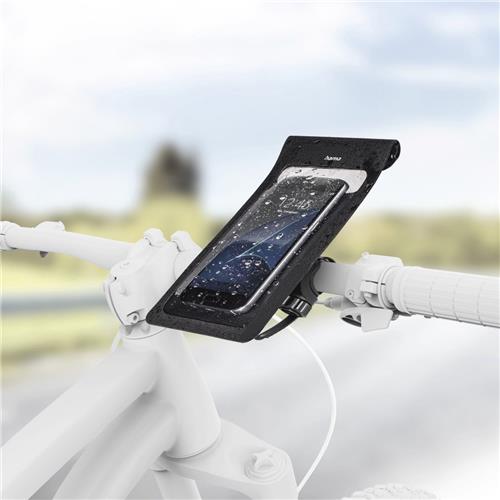 Hama Smartphone-hoes "Slim" als stuurtas voor de fiets, waterafstotend