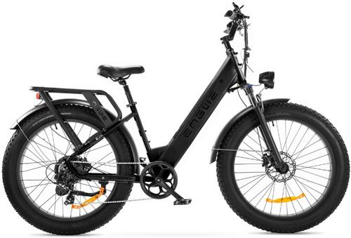 ENGWE E26 ST Elektrische Fatbike - E-bike - Lage Instap - 26 Inch - 250W Motor - 7 Versnellingen - 140 km Actieradius - Hydraulische Schijfremmen - Grijs