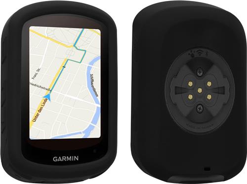 kwmobile fietscomputer gps hoes geschikt voor Garmin Edge 840 / Edge 540 hoesje - Beschermhoes voor fietsnavigatie - Siliconen cover