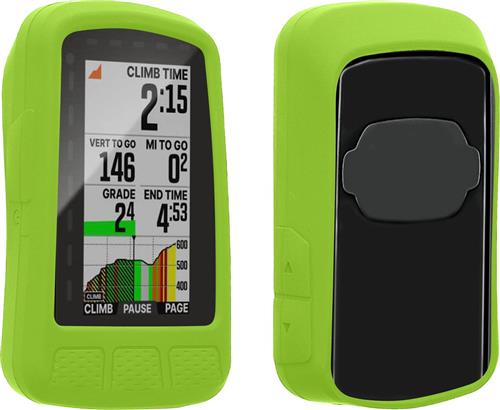 kwmobile fietscomputer gps hoes geschikt voor Wahoo Elemnt Roam V2 hoesje - Beschermhoes voor fietsnavigatie - Siliconen cover