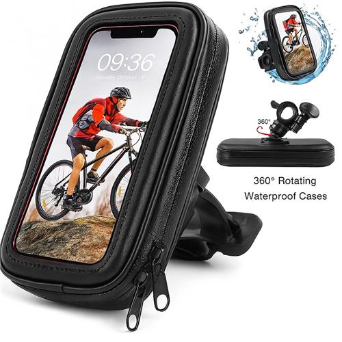 VGEBY7 Fietstas | Universeel | Fietshouder | FIets Telefoon Houder | Waterdicht | Houder Fiets Telefoon | Fiets steun