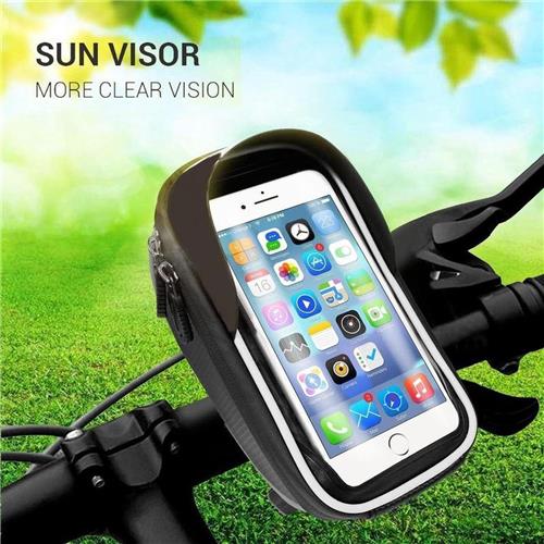 Opline Telefoonhouder Fiets - Waterdicht - Geschikt voor Motorola Moto G9 Plus