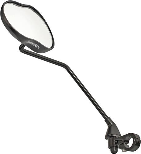 Ergotec Spiegel M-99 Lv Lange Arm Links 121 Mm Staal Zwart
