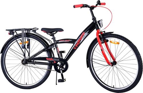 Volare Thombike Kinderfiets - Jongens - 26 inch - Zwart Rood