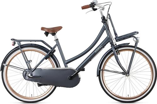 Popal Daily Dutch Basic+ N3 - Kinder Transportfiets - 26 Inch - Petrol Blauw