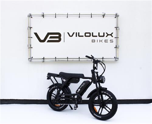 Vilolux® Fatbike electrisch - Fatbike V8 PRO MAX - Fatbike C80 PRO MAX - 2025 Model 4.0 - Dubbele accu - Achterzit - Legaal - Rijklaar - Niet opvoerbare fatbikes - 2 Jaar garantie - Hydraulische remmen - Telefoontasje - Alarm - Zwart