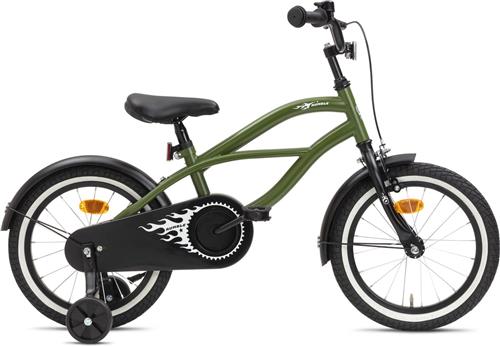 Nogan Rumble - Kinderfiets - Jongensfiets - 16 inch - Leger Groen