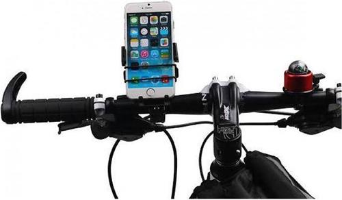 Universele smartphone fietshouder - Zwart