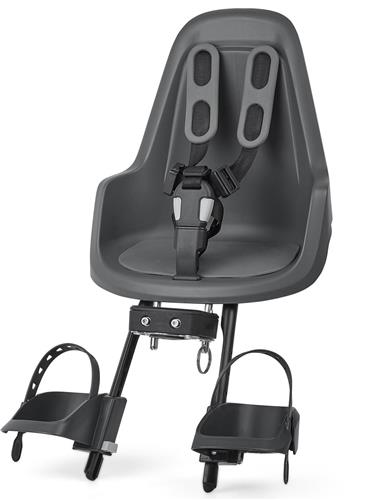 Bobike One Mini Fietsstoeltje Voor - Urban Grey