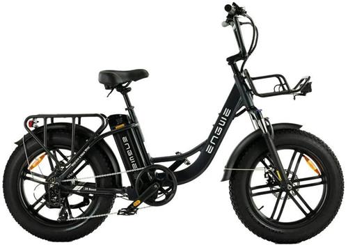 ENGWE L20 Boost Elektrische Fatbike - E-bike - 20 Inch - 250W Motor - 7 Versnellingen - 126 km Actieradius - Mechanische Schijfremmen - Zwart